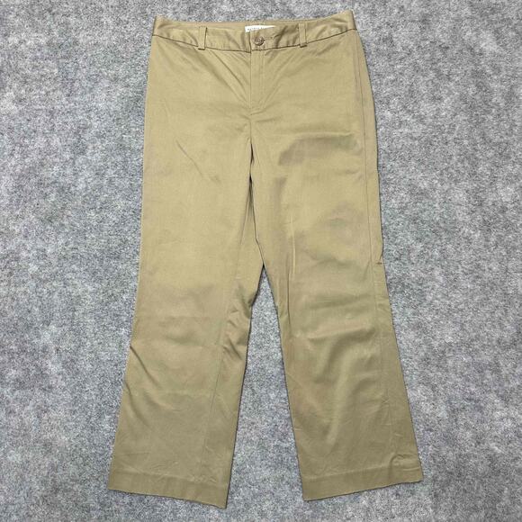Banana Republic Harrison Women's Chino Pants Size 4 Khaki Brown Medium Wash - Picture 1 of 7